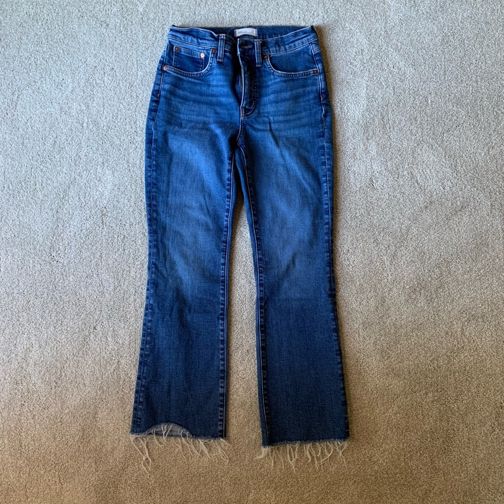Madewell Mid-Rise Kick Out Jeans